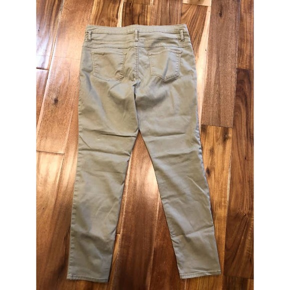 NOBO Mid Rise Skinny Tan Khaki Jeans - Size 17 / 34 inches - Excellent - Picture 4 of 5